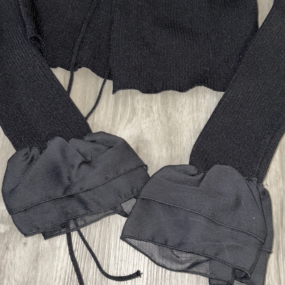 Zara ruffle knit top - Picture 11 of 11